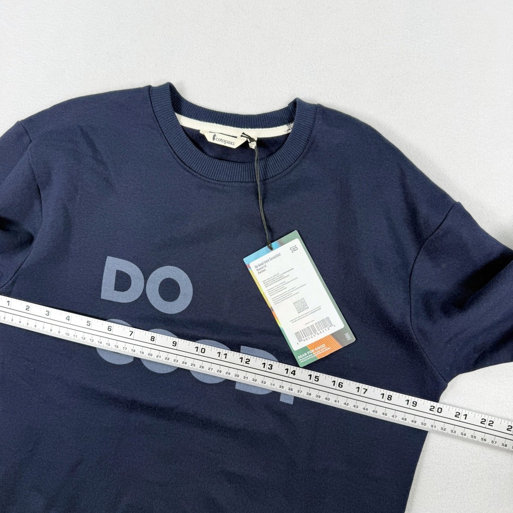 Cotopaxi Do Good Crew Sweatshirt Size M Womens Maritime Navy NEW - Picture 5 of 6
